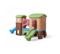 Step2 Aire de jeux pour enfants Clubhouse Climber – Toboggan intérieur/extérieur pour jardin