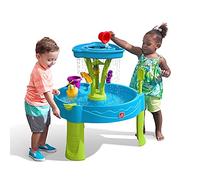 Step2 Summer Showers Splash Table d'eau avec 8 Accessoires | Table de Jeu Enfant a Eau | Table d'activité / Jouet pour Le Jardin