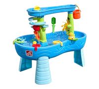 Table Sable Et Eau Deux Niveaux, Jeu D'eau Pour Plusieurs Enfants Facile À Construire Et Ranger Jeux D'eau - Step2 Double Showers Splashs