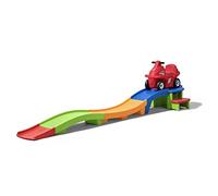 Step2 Up & Down Up & Down Roller Coaster Rapid Ride & Hide edition | Montagnes Russes / Toboggan Enfant | Jouet avec Porteur Auto / Voiture pour Enfants