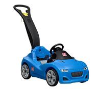 Step2 Whisper Ride Cruiser 866999 Poussette pour Enfants, Bleu, L
