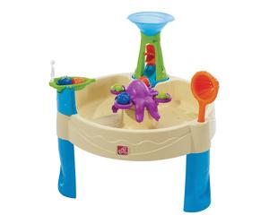 Step2 Wild Whirlpool Table d'eau pour Enfants | Table de Jeu Enfant à Eau avec Kit d'Accessoires de 11 Pièces | Table d'activité / Jouet pour Le Jardin