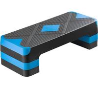 Stepboard aérobic - Step-Bench réglable en bleu - capacité de charge 250kg - appareil de fitness pour la maison