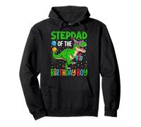 Stepdad of The Birthday Party Outfit Dinosaure Bonus Dad Sweat à Capuche