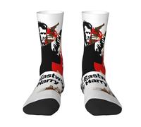 Stepgrais Chaussettes Clint Actor - Chaussettes contrastées au milieu du mollet - Chaussettes amusantes pour hommes, femmes et adolescents - Cadeaux pour Noël, anniversaire, Pâques, Saint-Valentin,