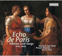 Stephan Van Dyck - Echo de Paris: Parisian Love Songs 1610-1660 [New CD]