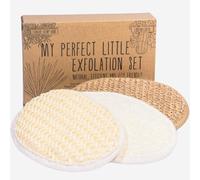 Stephanie Franck Beauty - Trio d'Exfoliants Naturels - Gants en Loofah, Sisal et Chanvre pour une Peau Douce et Rayonnante