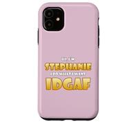 Stephanie Joke IDGAF Meme Cute Halloween Costume for Steph Coque pour iPhone 11
