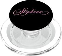 Stephanie Nom Steph Femme élégante Femme Fancy Girl PopSockets PopGrip pour MagSafe