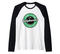 Stéphanois Homme Mythe Légende Idée-Cadeau Saint-Étienne Manche Raglan