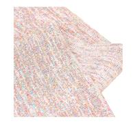 STEPHANOISE Bande de Bord côte 1.2mx85mm Blanc Multicolore Lurex