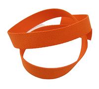 Stephanoise Sangle en coton de 30 mm de large - 1 m, Coton, Orange., 30mm x 1meter