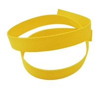 Stephanoise Sangle en coton pour sacs, couture, 40 mm de large, vendu au mètre, 1 mètre (jaune)