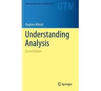 Understanding Analysis – Springer Verlag