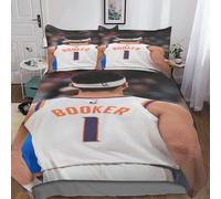 Stephen Curry Housse De Couette D Avec Fermeture ¿¿Clair Pour Lit Simple/Double/Queen/King Basketball Stars Microfibre Ultra Douce Et Respirante Double