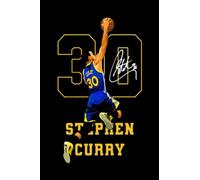 Stephen Curry Notebook: Stephen Curry Wide Ruled, 6x9, 100 Pages | Best gift for Basketball lovers, Perfect present for Stephen Curry fans (Composition Notebooks)