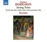 Stephen Dodgson Stephen Dodgson: String Trios: Works for Solo Violin, Solo (CD)