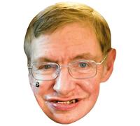 Stephen Hawking (Glasses) Big Head. Masque plus grand que nature.