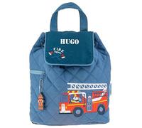 Stephen Joseph Amikado - Sac à dos enfant personnalisé Pompier - Personnalisable avec son Prénom - Idée Cadeau Personnalisé Enfant