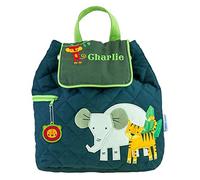 Stephen Joseph Amikado - Sac à dos enfant personnalisé Savane - Personnalisable avec son Prénom - Idée Cadeau Personnalisé Enfant