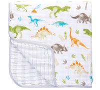 STEPHEN JOSEPH Couvertures en mousseline pour poussette Motif dinosaure