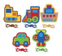 Stephen Joseph Lacing Cards-Transportation by Stephen Joseph