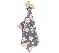 Stephen Joseph Mousseline Lovie avec anneau de dentition, lapin