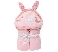 Stephen Joseph Serviette de bain à capuche Motif lapin