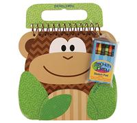 Stephen Joseph Shaped Sketch Pad-Monkey