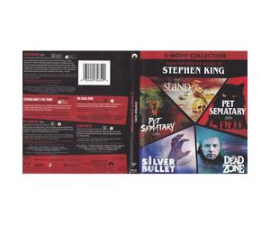 Stephen King 5 Films : Dead Zone / Peur Bleue / Simetierre (2019 + 1989) / The Stand