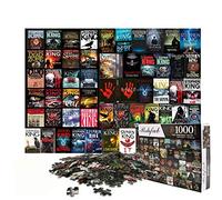Stephen King Romans d'horreur - Puzzle de 1 000 pièces pour adultes - Matériau recyclé de qualité supérieure - Couleurs intenses et impression haute définition - Jouet de loisirs