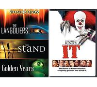 Stephen King's It + The Langoliers / The Stand / Golden Years DVD Collection the Master of Horror Feature movie set bundle