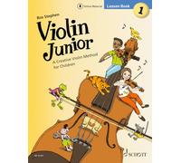 Stephen: Violin Junior: Lesson Book 1 - a Creative Violin Method for Children Book With Media Online