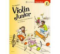 Stephen: Violin Junior: Theory Book 1 - a Creative Violin Method for Children Book With Media Online