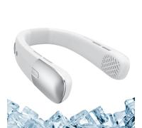 Stepless Neck Fan - Wearable 100-Speed Personal Cooling Device Blower