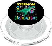 Stepmom of The Birthday Party Outfit Dinosaure Bonus Mom PopSockets PopGrip pour MagSafe
