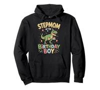 Stepmom of The Birthday Party Outfit Dinosaure Bonus Mom Sweat à Capuche