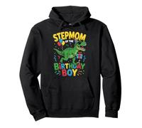 Stepmom of The Birthday Party Outfit Dinosaure Bonus Mom Sweat à Capuche