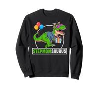 Stepmomsaurus T-Rex Dinosaure Maman Saurus Famille Assorti Sweatshirt