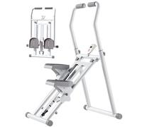 Stepper avec Compteur Intelligent à LED, Monte-Escalier pour Entraînement Complet du Corps, avec Réglage De La Résistance à 3 Vitesses Et Guidon Réglable en Hauteur