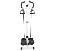 Stepper avec Cordes élastiques - YINQ - Résistance réglable - Noir - Fitness - Max. 120 kg