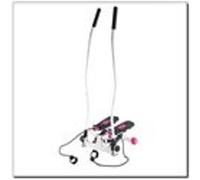 HMS Fitness Stepper Twist S3085 - Guidon et élastiques, poignées mobiles, antidérapant