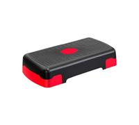 Stepper d'aérobic réglable avec rehausseurs, 3 hauteurs réglables, design, idéal pour le cardio et la musculation, l'exercice de gym à domicile, 45 cm