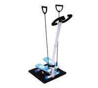 Stepper de fitness - Appareil de sport pour la maison - Machine à stepper avec écran de guidon - Maximum 150 kg - Pour perdre du poids, façonner et entraîner au quotidien