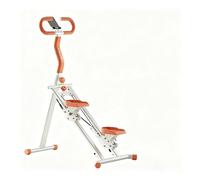 Stepper De Marche Pliable, Monte-escalier pour La Maison, avec Résistance Réglable sur 3 Niveaux, Appareil D'entraînement Vertical Climber Stair Stepper(Orange(Upgraded Version))