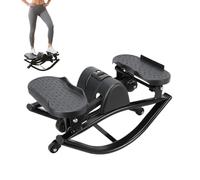 Stepper d'entraînement - Appareil d'exercice latéral portable, compact pour la maison, entraînement cardio durable, entraînement bas pour homme et femme, appartement, dortoir, jambes, fessiers