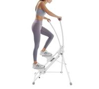 Stepper d'escalier pour la salle de sport à domicile, jusqu'à 100 kg, angle de pédale réglable à 3 niveaux, appareil d'escalade verticale, machine d'escalade verticale pliable pour entraînement