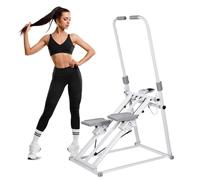 Stepper Escalier, Stepper Fitness Appartement pour la Maison,Folding Cardio Vertical Sport Climber avec Guidon réglable pour Büro, Capacité 150 kg