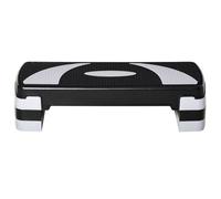 Stepper fitness aérobic - HOMCOM - hauteur réglable, surface antidérapante - 80 x 31 x 20 cm - noir gris
