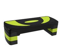 Stepper fitness aérobic - HOMCOM - hauteur réglable - surface antidérapante - 80 x 31 x 20 cm - noir vert